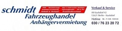 Anhänger Berlin Schmidt Fahrzeughandel