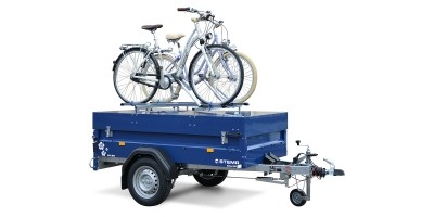 Blue Man 850 mit Fahrradträger