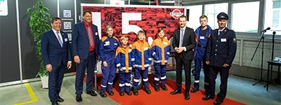 STEMA celebrates its 70th company anniversary and hands over 1.5 millionth trailer
