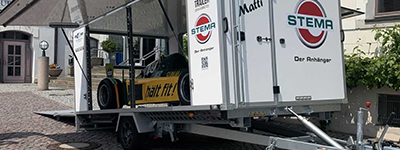 STEMA erweitert Anhängerserie P-BOX