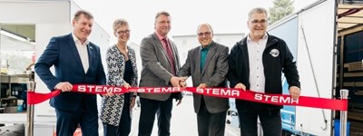 STEMA Metallleichtbau celebrates the inauguration of its new loading ramp