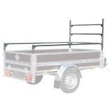 Railing + ladder rack for wooden trailers