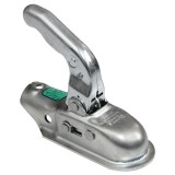 Ball coupling / coupling head for braked trailers