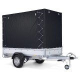 150-175 cm Hochplane schwarz