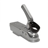 Ball coupling / coupling head / ball head coupling for unbraked trailers