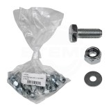 Bag of standard parts for pair of support legs