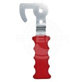 Angle lever fastener with red handle