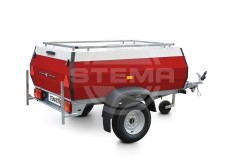 Roof gallery / railing for lid Steam Retro trailer