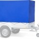 100 cm high cover + high frame for wooden trailer Woodoxx