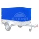 80 cm high cover + high frame for wooden trailer Woodoxx
