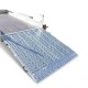 steel ramp, 1.6m wide throughout
