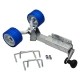 Pendulum rollers with spindle support