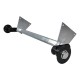 Axle for 750 kg trailer for 10” wheels